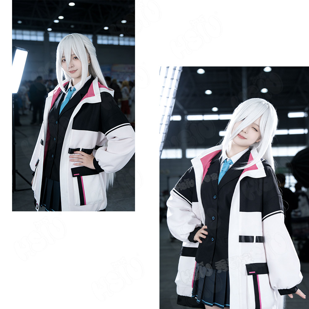 Anime Cosplay Wig Heat Resistant - ブルーアーカイブケイコスプレ衣装ウィッグ HSIU フルセット女性スーツジャケットショートスカート耐熱人工毛ゲームコスプレ