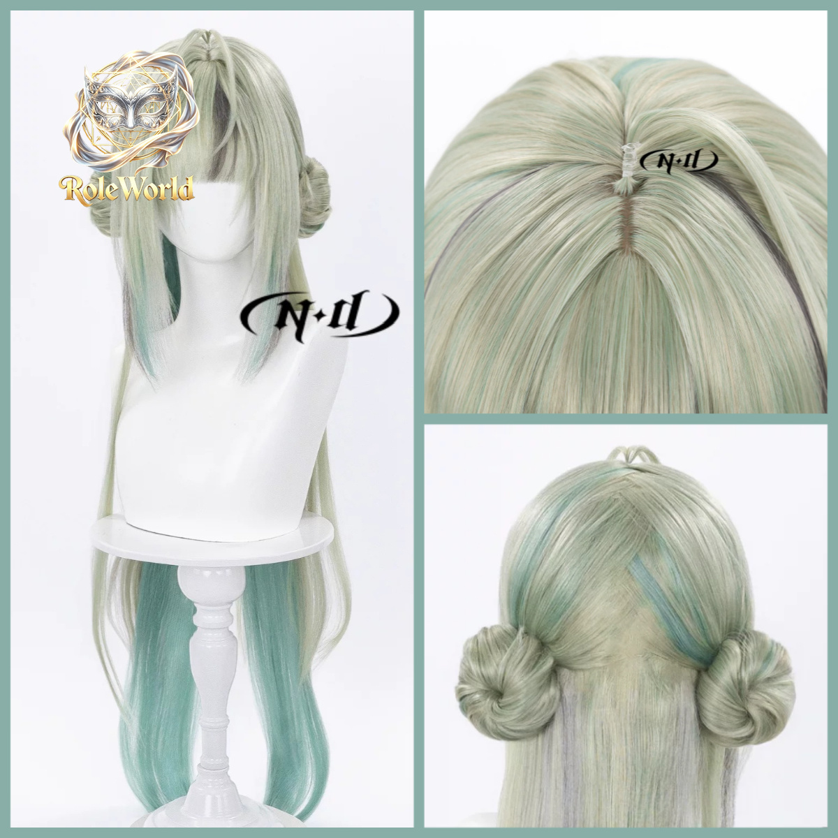 Anime Cosplay Wig Heat Resistant - Si ウィッグ アークナイツ エンドフィールド Si コスプレウィッグ