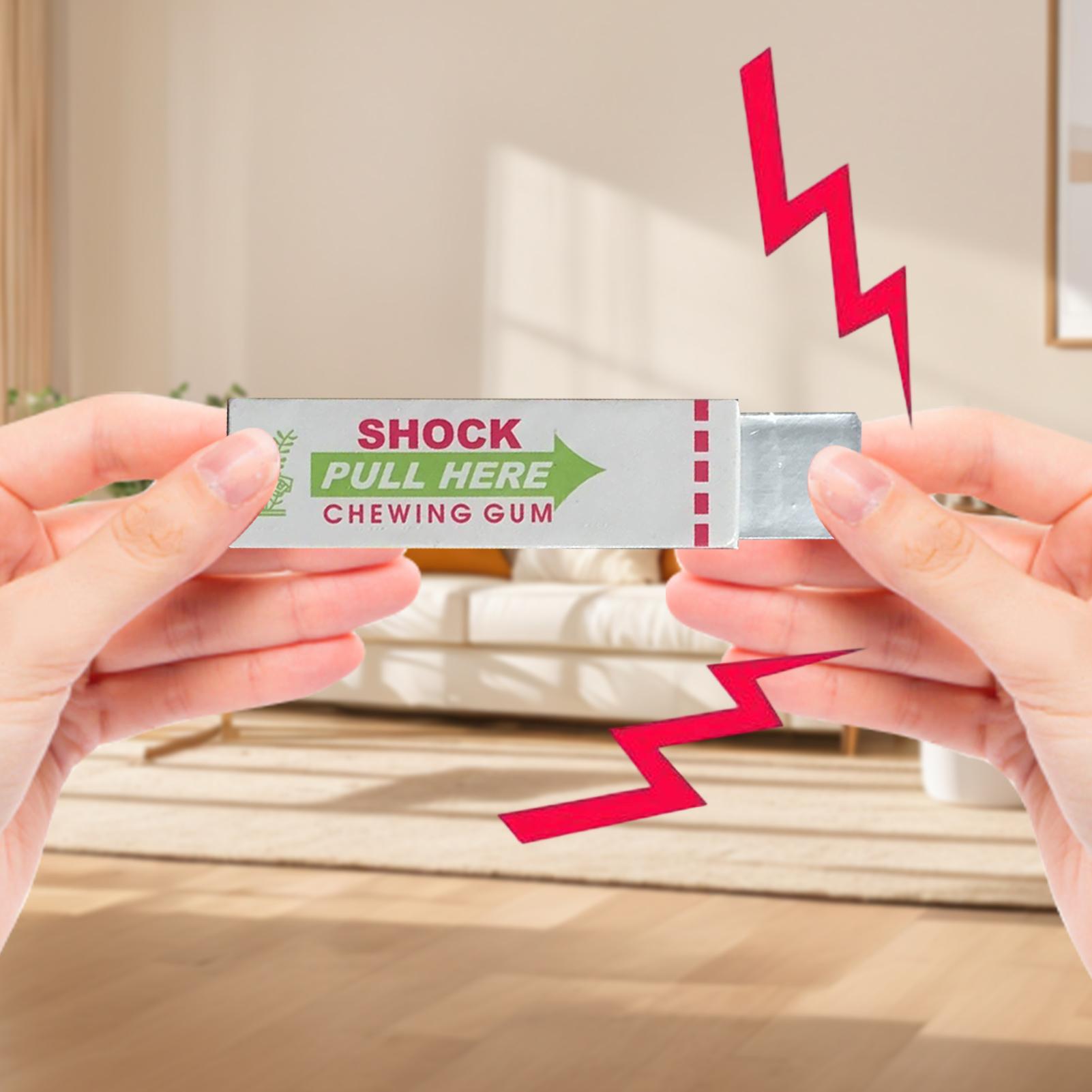 電気ショックおもしろグミ、引っ張るとショックが入るおもちゃ、 - Shock Pen Prank Toy のレビューと価格