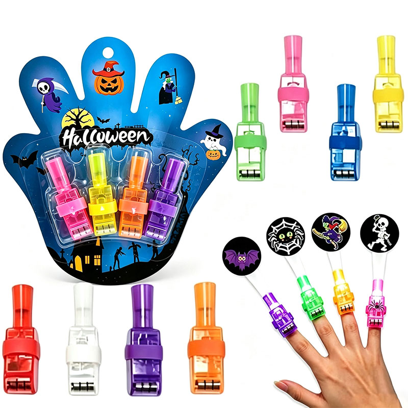 ハロウィーンの指輪ライト、クリスマスパーティー用の指輪プロジ - Glow In The Dark Party Glasses のレビューと価格