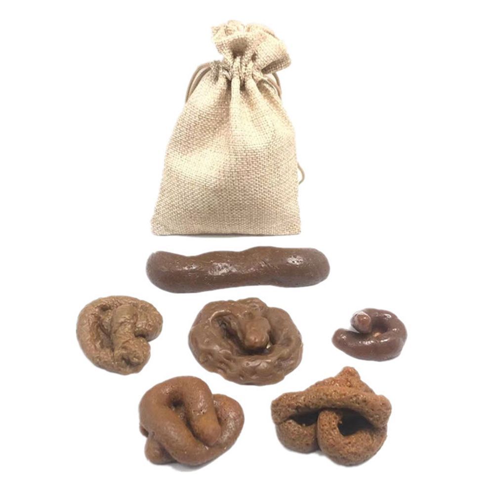 6個セット エイプリルフール フェイクうんち ノベルティ ハ - Fake Poop Gag Gift のレビューと価格